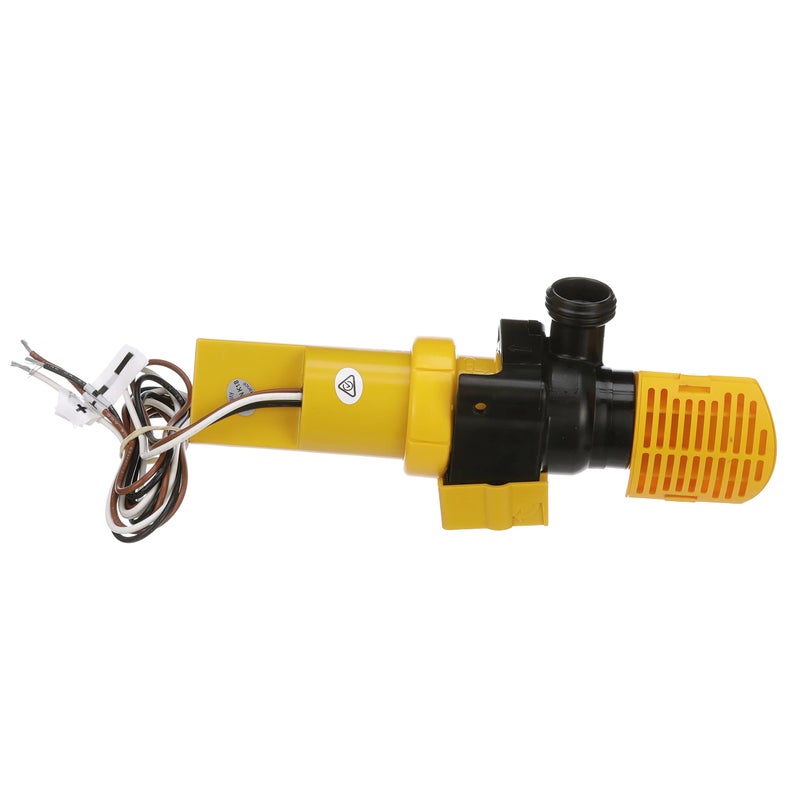 Whale SS5212 Supersub Smart 650 Electric Bilge Pump, Suitable for Use with Fresh or Salt Water, 12V DC, 3.4 Amps, Open Flow Rate of 650 GPH @ 13.6V DC, 16 AWG Wire, Â¾-Inch and 1-Inch Hose Connections - Image 4